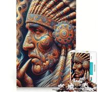 1000 Pieces Jigsaws Adults Puzzles Ancestral Wisdom Unveiled, Toy Wall Decor, Perfect Decoration, Unique Birthday And Xmas Gifts 38x52cm