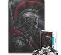 1000 Pieces Jigsaws Adults Puzzles Ancient Spartan Gladiator Hand Speed Race Impossible Game for And from 14 Years And over (size 38x52cm)
