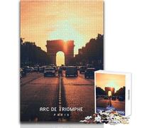 1000 Pieces Jigsaws Adults Puzzles Arc De Triomphe Toy Intellectual Game For Family Fun Gift Birthday Size 50x75cm