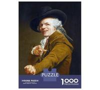 1000 Pieces Jigsaws Adults Puzzles Artist with A Mocking Face Jigsaw for Adults Fun Games Staycation Kill Time Unique Gifts for Birthday And Christmas 38x26cm/1000pcs
