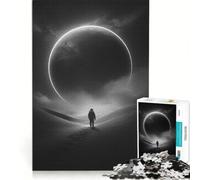 1000 Pieces Jigsaws Adults Puzzles Astronaut On Alien Planet, Fun Games, Train Your Brain And Hands, Deal As Gifts for The Whole Family 38x26cm