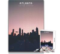 1000 Pieces Jigsaws Adults Puzzles Atlanta Toy Intellectual Game For Family Fun Gift Birthday Size 50x75cm