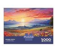 1000 Pieces Jigsaws Adults Puzzles Beautiful Nature Landscape Jigsaw for Adults Brain Teaser Game Analysis And Logic Unique Gifts for Birthday And Christmas 38x26cm/1000pcs