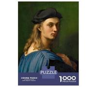 1000 Pieces Jigsaws Adults Puzzles Bindo Altoviti by Raphael Jigsaw for Adults Fun Games Staycation Kill Time Unique Gifts for Birthday And Christmas 52x38cm/1000pcs