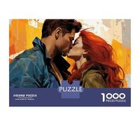 1000 Pieces Jigsaws Adults Puzzles Black Widow & Hawkeye The Ultimate Romance! Puzzle for Adults Brain Teaser Game Analysis And Logic for Is Ideal As A Gift 70x50cm/1000pcs