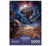 1000 Pieces Jigsaws Adults Puzzles Brain Nebula Cosmic Mind Puzzle Puzzle for Adults Relax Games Birthday Present Parent-child Interaction 70x50cm/1000pcs