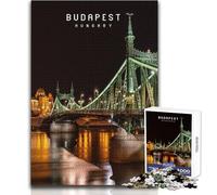 1000 Pieces Jigsaws Adults Puzzles Budapest Unique Challenge Game Family Activities Birthday Gifts Size 38x26cm