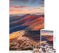 1000 Pieces Jigsaws Adults Puzzles Carpathian Mountains Ukrai Jigsaw Puzzle 1000 Brain Teaser Game Birthday Gifts for The Whole Family (38x52cm)