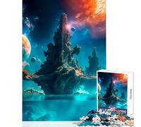 1000 Pieces Jigsaws Adults Puzzles Citadel Puzzles for Teenagers Staycation Kill Time Train Your Brain And Hands Unique Challenge Game (38x52cm)