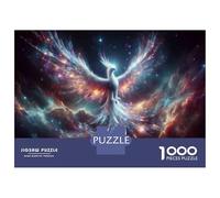 1000 Pieces Jigsaws Adults Puzzles Cosmic Phoenix Art Print Puzzle for Adults Brain Teaser Game Analysis And Logic for Is Ideal As A Gift 38x26cm/1000pcs