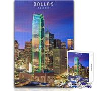 1000 Pieces Jigsaws Adults Puzzles Dallas Unique Challenge Game Family Activities Birthday Gifts Size 38x26cm
