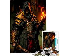 1000 Pieces Jigsaws Adults Puzzles Darkest Dungeon Paladin Learning Educational Toys Family Game Difficult Hard Secret Santa Gifts (Size 50x75cm)