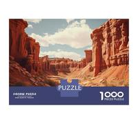 1000 Pieces Jigsaws Adults Puzzles Desert Canyon Landscape Puzzle for Adults Brain Teaser Game Analysis And Logic for Is Ideal As A Gift 70x50cm/1000pcs