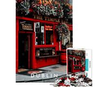 1000 Pieces Jigsaws Adults Puzzles Dublin Side Brain Teaser Game Toy Intellectual Game Birthday Gifts Wall Decoration (size 75x50cm)