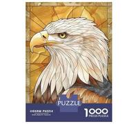 1000 Pieces Jigsaws Adults Puzzles Eagle Animal Gold Jigsaws for Adults Hands-on Game Analysis And Logic Difficult And Challenge 70x50cm/1000pcs