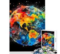 1000 Pieces Jigsaws Adults Puzzles Earth Fragile Tellus Educational Game But Fun And Humorous Toy Wall Decor Great Gifts for Gaming (38X52cm)