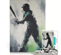 1000 Pieces Jigsaws Adults Puzzles Elegant Cricketer Art, Educational Games, Analysis And Logic, Birthday Present,Travel Gifts, 50x75cm
