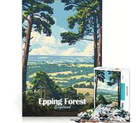 1000 Pieces Jigsaws Adults Puzzles Epping Forest Landscape, Educational Games, Analysis And Logic, Birthday Present,Travel Gifts, 38x26cm
