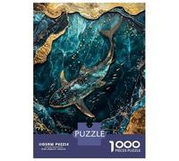 1000 Pieces Jigsaws Adults Puzzles Eternal Wanderer Kintsugi Art Puzzle for Adults Relax Games Birthday Present Parent-child Interaction 38x26cm/1000pcs