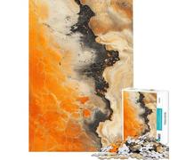 1000 Pieces Jigsaws Adults Puzzles Ethiopia Danakil Depression Landscape Puzzle for Adults Fun Games Analysis And Logic Difficult And Challenge (Size 50x75cm)