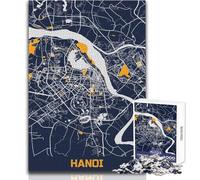 1000 Pieces Jigsaws Adults Puzzles Explore Hanoi Unique Challenge Game Family Activities Birthday Gifts Size 50x75cm