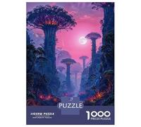 1000 Pieces Jigsaws Adults Puzzles Fantasy Forest Landscape Jigsaw for Adults Fun Games Staycation Kill Time Unique Gifts for Birthday And Christmas 70x50cm/1000pcs