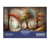 1000 Pieces Jigsaws Adults Puzzles Fantasy Forest Pathway-2 Puzzle for Adults Brain Teaser Game Analysis And Logic for Is Ideal As A Gift 52x38cm/1000pcs