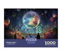 1000 Pieces Jigsaws Adults Puzzles Fantasy Museum Explore Magical Worlds Jigsaws for Adults Hands-on Game Analysis And Logic Difficult And Challenge 38x26cm/1000pcs