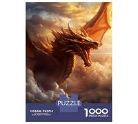 1000 Pieces Jigsaws Adults Puzzles Flying Dragon Puzzle for Adults Relax Games Birthday Present Parent-child Interaction 70x50cm/1000pcs