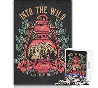 1000 Pieces Jigsaws Adults Puzzles Forest Camp Unique Challenge Game Family Activities Birthday Gifts Size 38x26cm