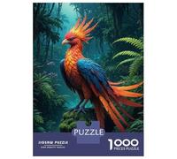 1000 Pieces Jigsaws Adults Puzzles Gifts Amazon Rainforest Phoenix Puzzles for Adults Toy Wall Decor Perfect Decoration Challenging To Complete 52x38cm/1000pcs
