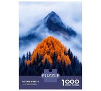 1000 Pieces Jigsaws Adults Puzzles Gifts Autumn Mountain Mist Jigsaw for Adults Family Games A Work of Art Gifts for Friends And Family 38x26cm/1000pcs