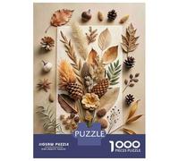 1000 Pieces Jigsaws Adults Puzzles Gifts Autumnal Still Life with Natural Elements Jigsaw Puzzle DIY Toys A Work of Art Gifts for Friends And Family 38x26cm/1000pcs