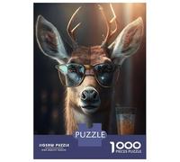 1000 Pieces Jigsaws Adults Puzzles Gifts Bambi Grew Up Jigsaws for Adults Anti-Stress Toys Difficult Challenge Challenging To Complete 52x38cm/1000pcs