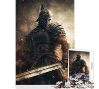 1000 Pieces Jigsaws Adults Puzzles Gifts Battle Ready Warrior Educational Game Staycation Kill Time Home Decoration Toys for Is Ideal As A Gifts (75X50CM)