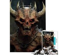 1000 Pieces Jigsaws Adults Puzzles Gifts Beelzebub Demonic Creature Learning Educational Toys Educational Game Home Art Decor Great Gifts (Size 38x26cm)