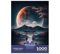 1000 Pieces Jigsaws Adults Puzzles Gifts Beutiful View in Japan Puzzles for Adults Fun Games Staycation Kill Time Birthday Present, Gifts, 38x26cm/1000pcs
