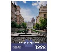 1000 Pieces Jigsaws Adults Puzzles Gifts Budapest 2 Puzzles for Adults Fun Games Staycation Kill Time Birthday Present, Gifts, 38x26cm/1000pcs