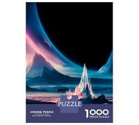 1000 Pieces Jigsaws Adults Puzzles Gifts Celestial Ice Peaks Puzzles for Adults Fun Games Staycation Kill Time Birthday Present, Gifts, 38x26cm/1000pcs