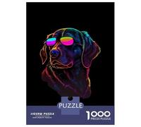 1000 Pieces Jigsaws Adults Puzzles Gifts Chesapeake Bay Retriever Puzzles for Adults Fun Games Staycation Kill Time Birthday Present, Gifts, 52x38cm/1000pcs