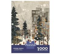 1000 Pieces Jigsaws Adults Puzzles Gifts Christmas01 Puzzle for Adults Hands-on Game Analysis And Logic Challenging To Complete 52x38cm/1000pcs