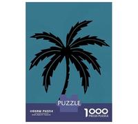 1000 Pieces Jigsaws Adults Puzzles Gifts Coconut Background Puzzles for Adults DIY Toys Home Decoration Gifts for Friends And Family 38x26cm/1000pcs