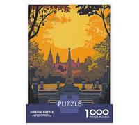 1000 Pieces Jigsaws Adults Puzzles Gifts Coventry Cityscape Jigsaw for Adults Relaxing Games Difficult Challenge Birthday Present, Gifts, 52x38cm/1000pcs