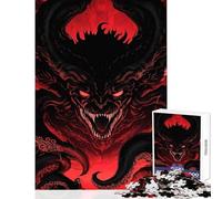 1000 Pieces Jigsaws Adults Puzzles Gifts Cthulhu Mythos Creature Educational Toy Secret Santa Gifts Brain Teaser Game Every Piece Is Unique - (Size 38x52cm)