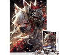 1000 Pieces Jigsaws Adults Puzzles Gifts Cute Ninja Assassin Siren Toy Wall Decor Gift For Birthdays Family Game Interesting Stress Reduction Size 50x75cm