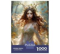 1000 Pieces Jigsaws Adults Puzzles Gifts Dancing Nymph Jigsaw for Adults Brain Teaser Game Perfect Decoration Challenging To Complete 52x38cm/1000pcs