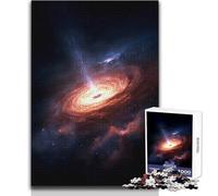 1000 Pieces Jigsaws Adults Puzzles Gifts Dramatic Black Hole in Space Brainteaser Family Games Analysis And Logic DIY Toys Size 38x52cm