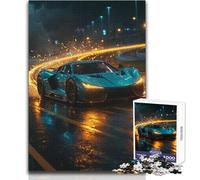 1000 Pieces Jigsaws Adults Puzzles Gifts Drifting with Sparks Educational Family Game Difficult Challenge Gifts Ideas Size 38x26cm