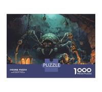 1000 Pieces Jigsaws Adults Puzzles Gifts Fantasy Dungeon Exploration Adventure Jigsaw Puzzle Relaxing Games Difficult Hard Birthday Present, Gifts, 52x38cm/1000pcs