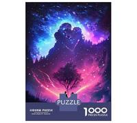 1000 Pieces Jigsaws Adults Puzzles Gifts Galaxy Couple Nebula Puzzle for Adults Hands-on Game Analysis And Logic Challenging To Complete 70x50cm/1000pcs